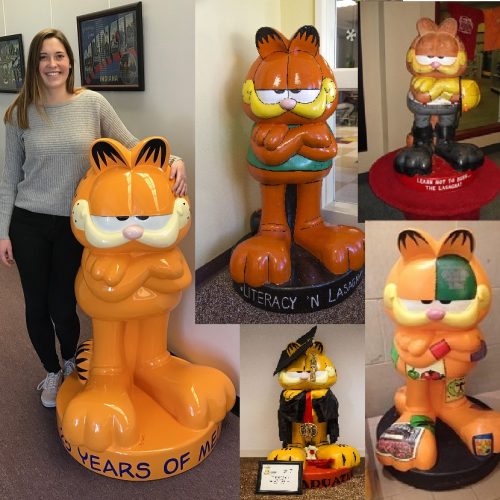 Garfield statues Muncie