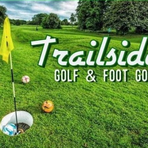 Trailside golf and foot golf