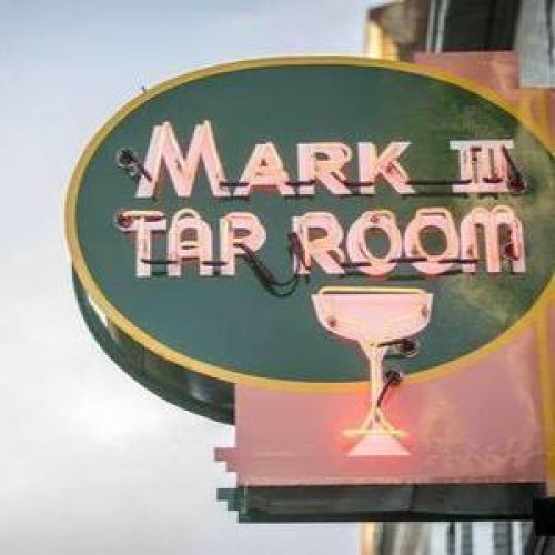Mark III Tap Room sign